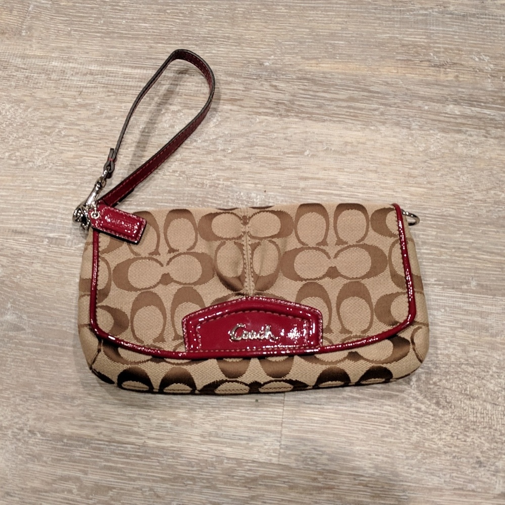 Coach Wristlet Clutch Mini Handbag